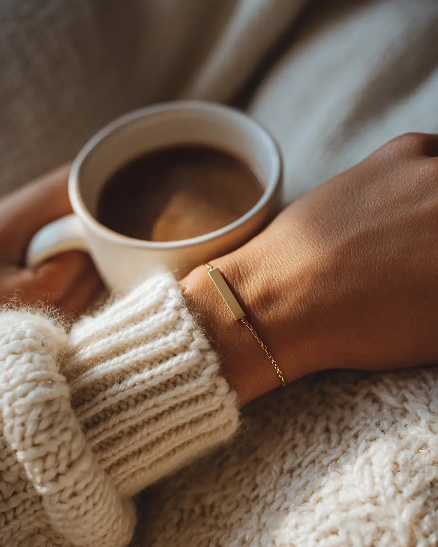 Bracelet Barre Gravé