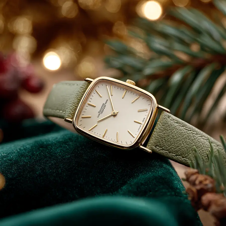 Montre Femme Rectangulaire Gravée
